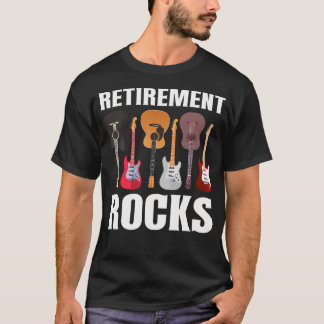 Camiseta Aposentadoria do Coletor de Guitarra Engraçado Bal