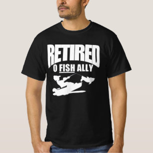 Camiseta Aposentadoria engraçada de um pescador