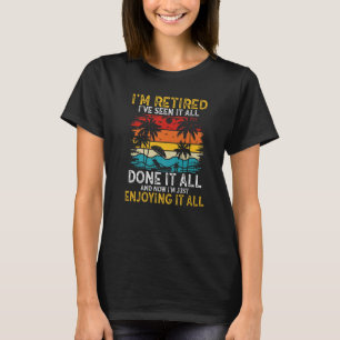 Camiseta Aposentadoria Feminina Estou Aposentada Agora Esto
