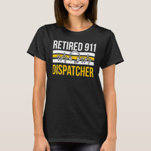 Camiseta Aposentadoria Orgulhosa de Despachante de 911 Apos