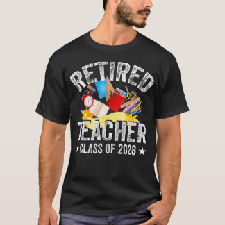 Camiseta Aposentadoria Professor Aposentado Turma De 2026