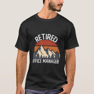 Camiseta Aposentar-se para Aposentado de Escritório de 2023