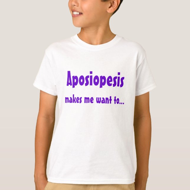 Camiseta Aposiopesis (Frente)