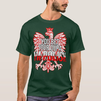 Camiseta APOSTA QUE EU SOU Polônia Cidadão POLONÊS Engraçad