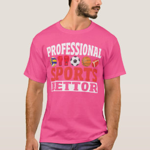 Camiseta Apostador Esportivo Profissional Aposta Esportiva