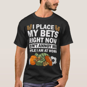 Camiseta Apostas Esportivas Esportes Divertidos