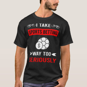 Camiseta Apostas Esportivas Seriamente