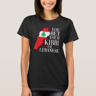 Camiseta Aposto que seu Kibbi sou libanês