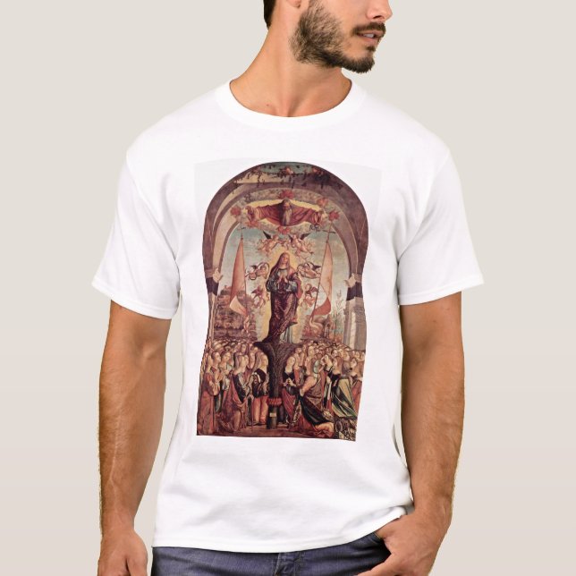 Camiseta Apotheosis de St Ursula por Carpaccio Vittore (Frente)