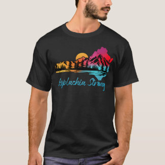 Camiseta Appalachia Forte Nc Montanhas Pôr-do-Sol Natureza