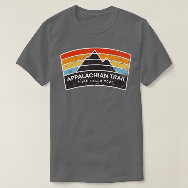 Camiseta Appalachian Trail Através do Hiker 20 anos Georgia (Frente do Design)