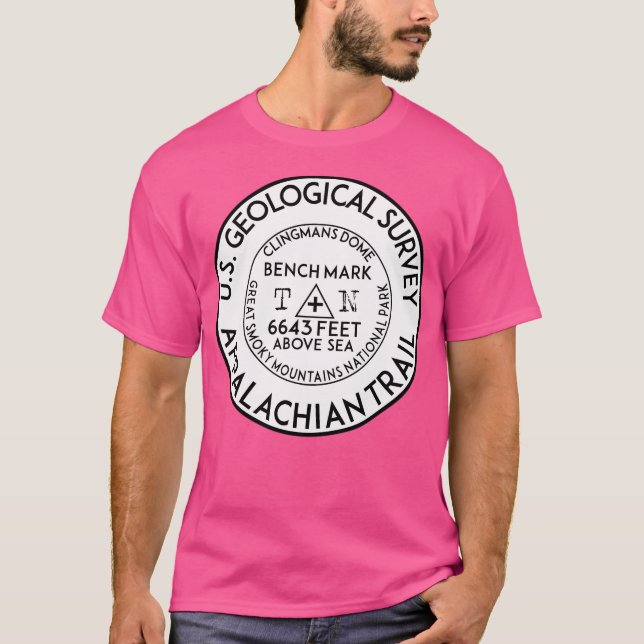 Camiseta Appalachian Trail Benchmark Clingmans Dome Excelen (Frente)