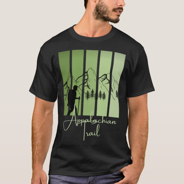 Camiseta Appalachian Trail Hiking National Park East Coast  (Frente)
