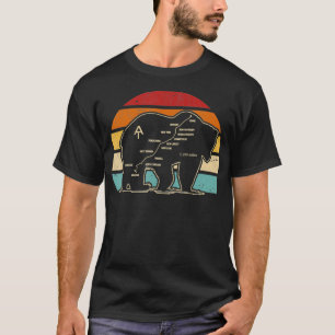 Camiseta Appalachian Trail, Símbolo De Urso De Appalachian