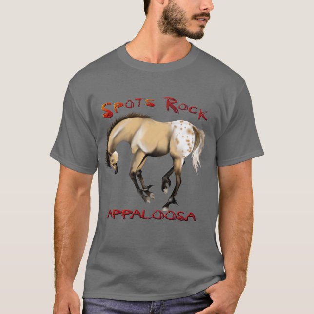 Camiseta Appaloosa 1 da rocha dos *Spots (Frente)