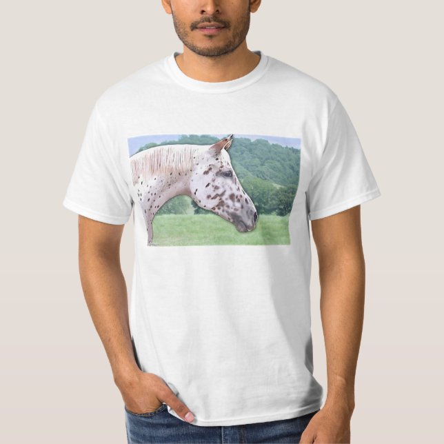 Camiseta Appaloosa do leopardo (Frente)