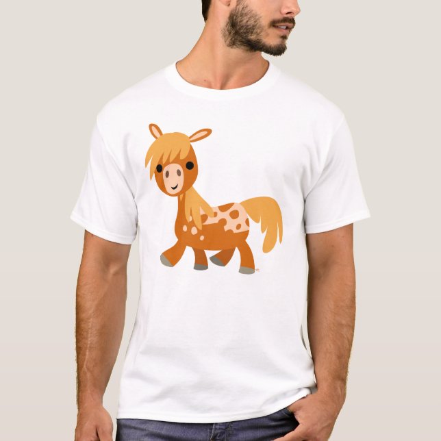 Camiseta appaloosa Pony de Bico (Frente)