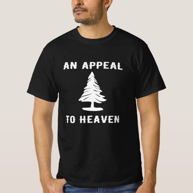Camiseta Appeal To Heaven American Revolution Pine Tree (Frente)