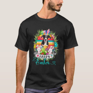 Camiseta Appenzeller Sennenhund Dog Na Cesta De Ovos De Pás