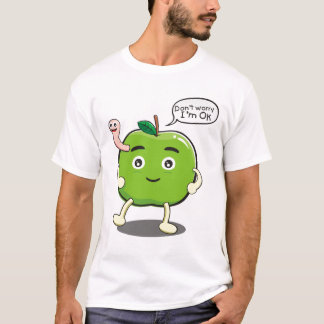 Camiseta Apple bonito com sem-fim bonito