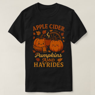 Camiseta Apple Cider Pumpkins e Hayrides
