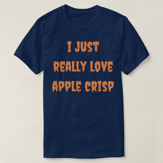 Camiseta Apple Crisp Foodie Halloween Thanksgiving Baking G (Frente do Design)