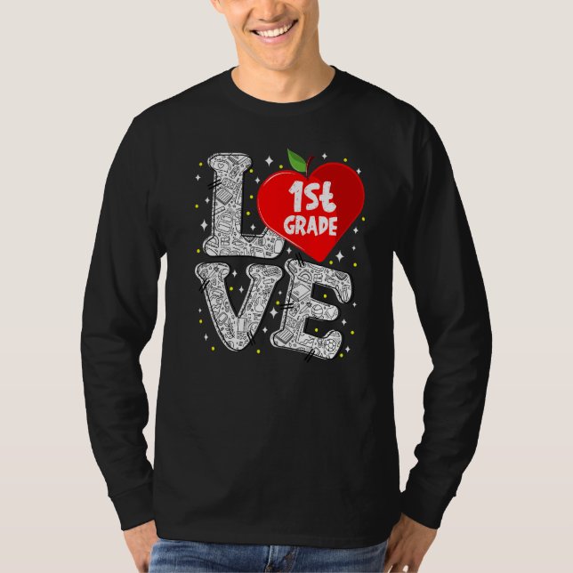 Camiseta Apple Da Série Love 1rua De Volta Para Professora (Frente)