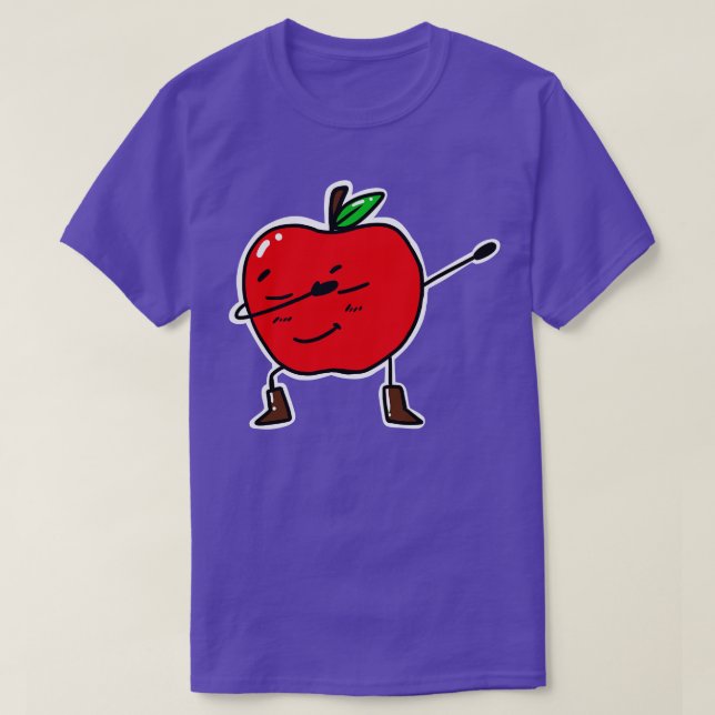 Camiseta Apple Dabbing (Frente do Design)