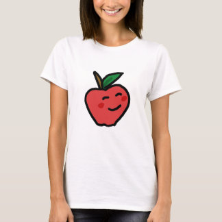 Camiseta Apple de sorriso Tee