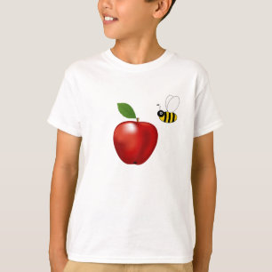 Camiseta Apple e abelha do mel