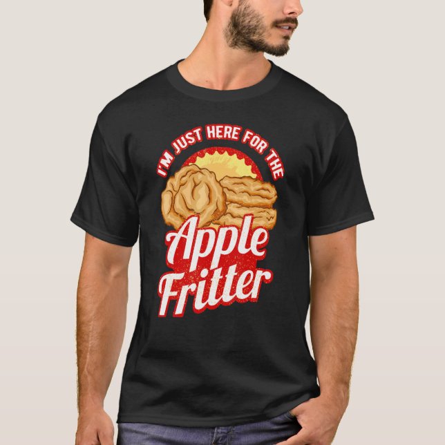 Camiseta Apple Fritter Recebe Rosquinha Bread Gluten Free V (Frente)