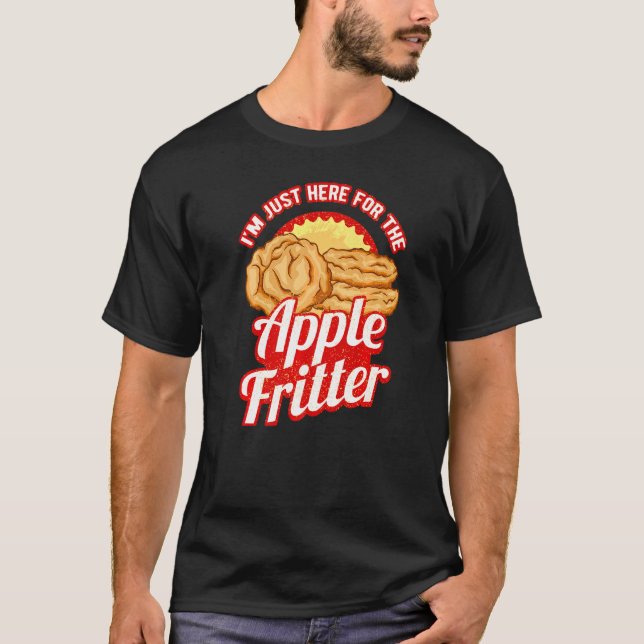 Camiseta Apple Fritter Recebe Rosquinha Bread Gluten Free V (Frente)