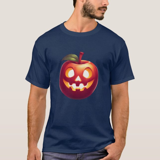 Camiseta Apple Jack O' Lanterna (Frente)