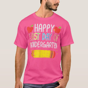 Camiseta Apple Lápis Feliz Dia Passado Da Escola Do Jardim