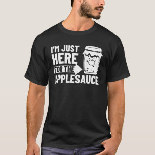 Camiseta Apple Molho-Maçã-Maçã-Maçã Receita Caldo-Maçã Desp
