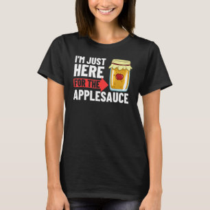 Camiseta Apple Molho-Maçã-Maçã-Maçã Receita Caldo-Maçã Desp