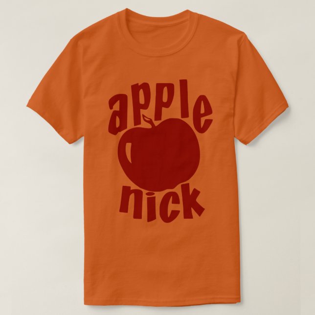 Camiseta Apple Nick Vintage Soda Boné (Frente do Design)