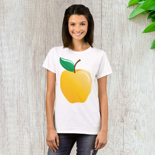 Camiseta Apple ouro Amarelo