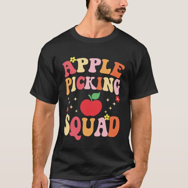 Camiseta Apple Picking Squad Apple Picting Crew Outfit (Frente)
