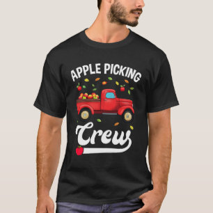 Camiseta Apple Picting Crew Apple Picting Squad Harves