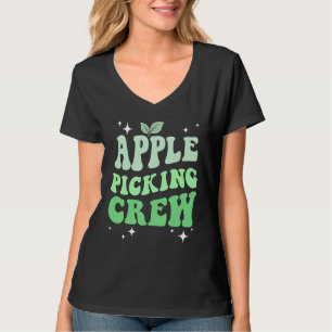 Camiseta Apple Picting Crew Green Apple Harvest Season Fami
