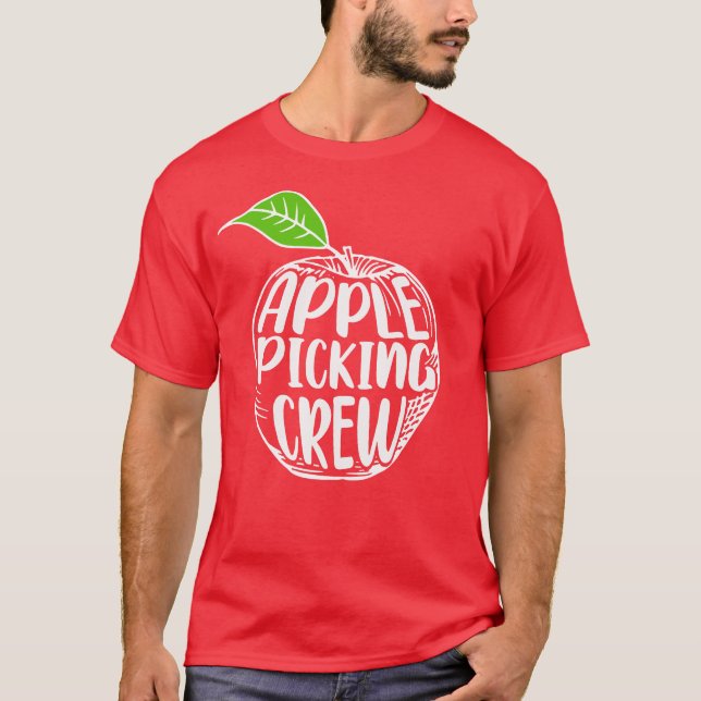 Camiseta Apple Picting Crew Orchard Maçarita De Maçã Oferta (Frente)