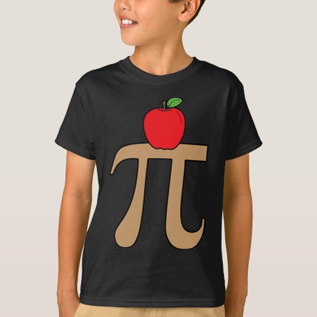 Camiseta Apple Pie Pi Math Pun (Frente)