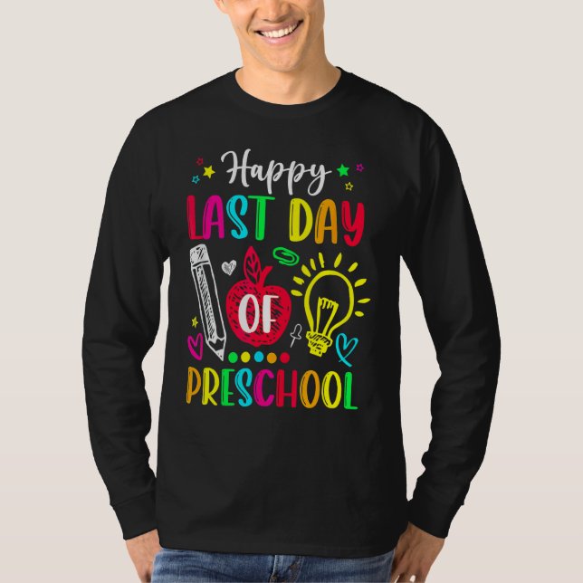 Camiseta Apple Preschocoler Boy Happy Day (Frente)