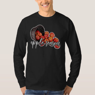 Camiseta Apple Season Apple Picking Crew Apple Tree Harvest
