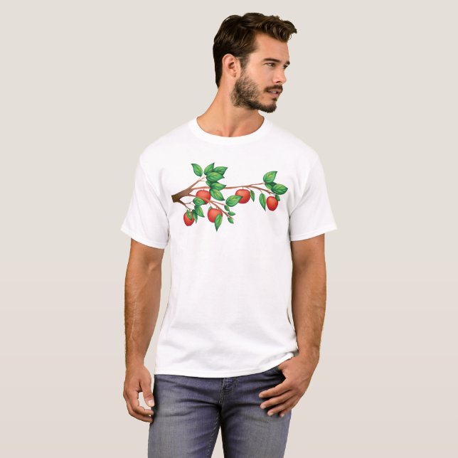 Camiseta Apple Tree Branch T-Shirt (Frente Completa)