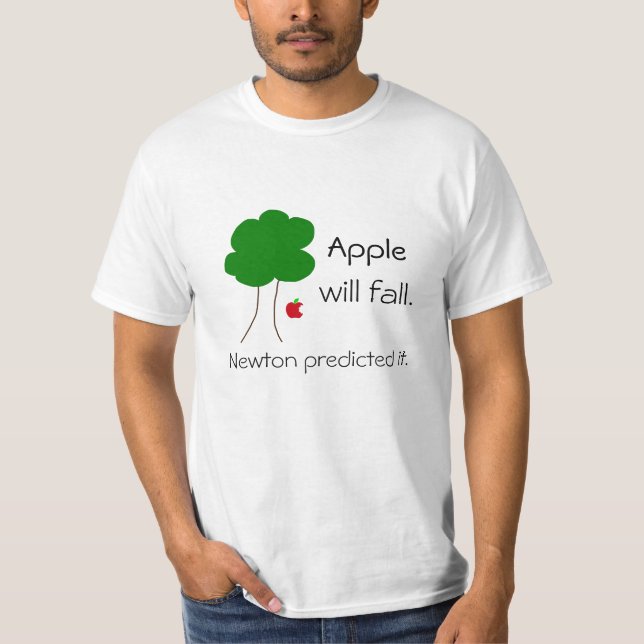 Camiseta Apple will fall… (Frente)