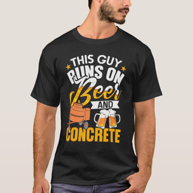 Camiseta Apprecia do trabalhador de cervejas de acabamento  (Frente)