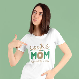 Camiseta Apprecição Personalizada para a Mãe das Cookies Gi