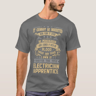 Camiseta Apprentista Elétrica Para Sempre A Oferta De Cargo